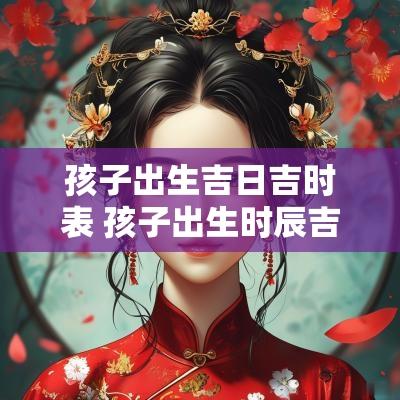 孩子出生吉日吉时表 孩子出生时辰吉时查询