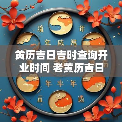 黄历吉日吉时查询开业时间 老黄历吉日吉时辰查询开业