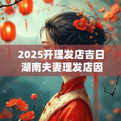 2025开理发店吉日 湖南夫妻理发店因听劝爆火