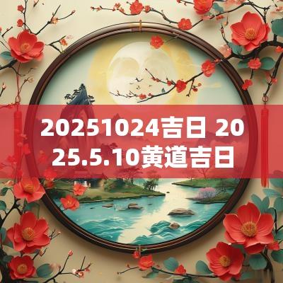 20251024吉日 2025.5.10黄道吉日