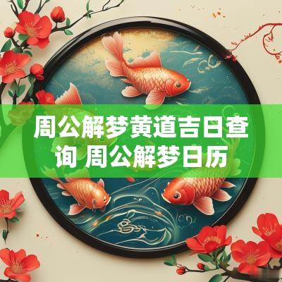 周公解梦黄道吉日查询 周公解梦日历