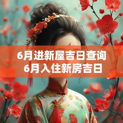 6月进新屋吉日查询 6月入住新房吉日