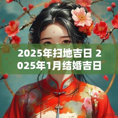 2025年扫地吉日 2025年1月结婚吉日