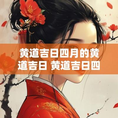 黄道吉日四月的黄道吉日 黄道吉日四月的黄道吉日有哪些