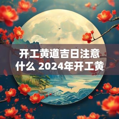 开工黄道吉日注意什么 2025年开工黄道吉日一览表