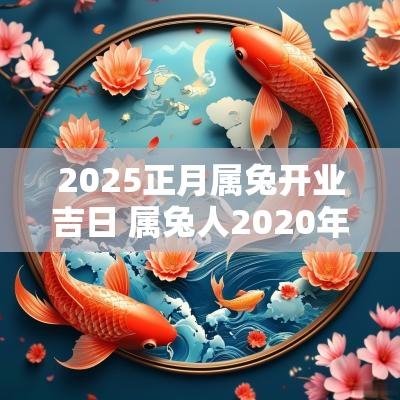 2025正月属兔开业吉日 属兔人2025年开业的最好日子