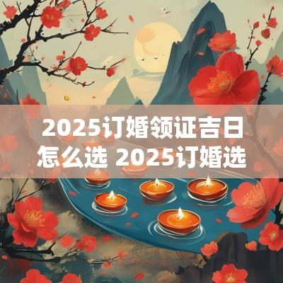 2025订婚领证吉日怎么选 2025订婚选日子老黄历