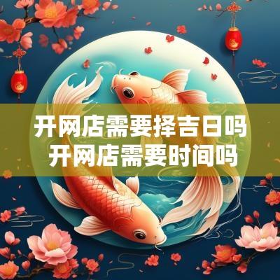 开网店需要择吉日吗 开网店需要时间吗