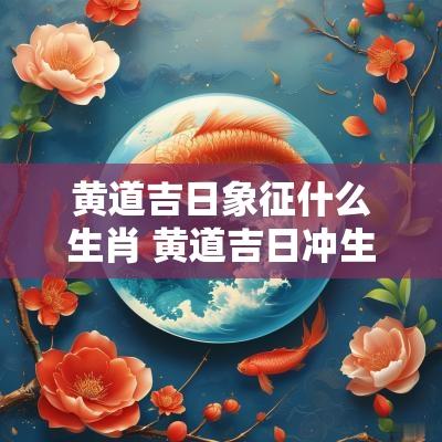 黄道吉日象征什么生肖 黄道吉日冲生肖是什么意思
