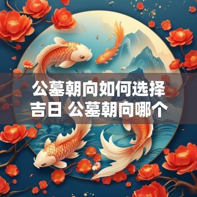 公墓朝向如何选择吉日 公墓朝向哪个方向好