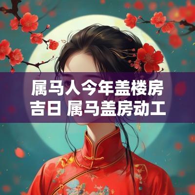 属马人今年盖楼房吉日 属马盖房动工黄道吉日3月