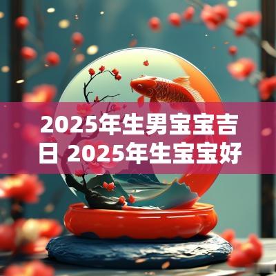 2025年生男宝宝吉日 2025年生宝宝好不好
