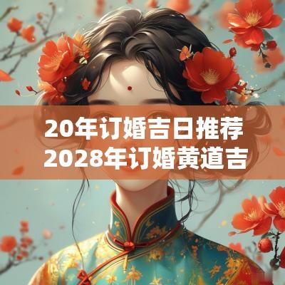 20年订婚吉日推荐 2028年订婚黄道吉日