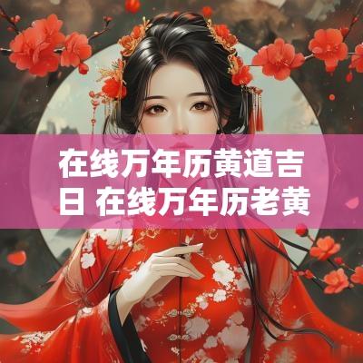 在线万年历黄道吉日 在线万年历老黄历看吉日