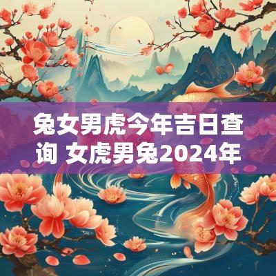 兔女男虎今年吉日查询 女虎男兔2025年适合结婚吗