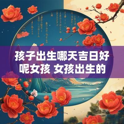 孩子出生哪天吉日好呢女孩 女孩出生的好日子及好时辰