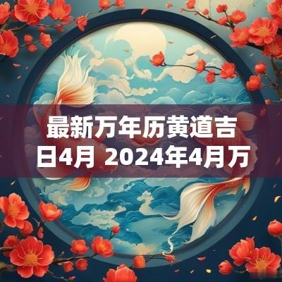 最新万年历黄道吉日4月 2025年4月万年历黄道吉日查询
