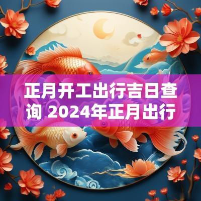 正月开工出行吉日查询 2025年正月出行吉日有几天查询