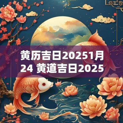 黄历吉日20251月24 黄道吉日2025年老黄历