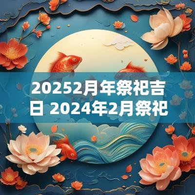 20252月年祭祀吉日 2025年2月祭祀黄道吉日查询