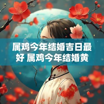 属鸡今年结婚吉日最好 属鸡今年结婚黄道吉日