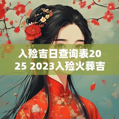 入殓吉日查询表2025 2025入殓火葬吉日