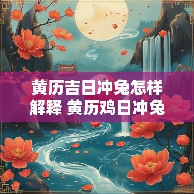 黄历吉日冲兔怎样解释 黄历鸡日冲兔怎样解释