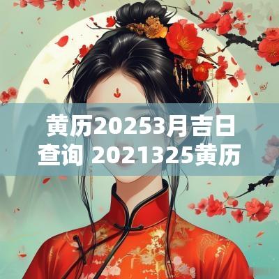 黄历20253月吉日查询 2025325黄历