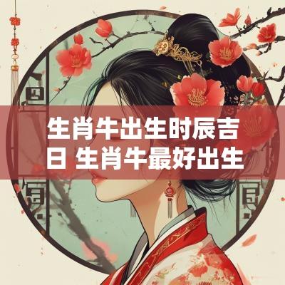 生肖牛出生时辰吉日 生肖牛最好出生时辰