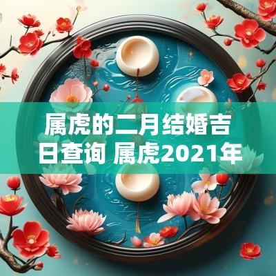 属虎的二月结婚吉日查询 属虎2025年2月结婚吉日