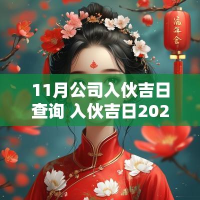 11月公司入伙吉日查询 入伙吉日2025年11月