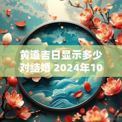 黄道吉日显示多少对结婚 2025年10月结婚黄道吉日有哪些