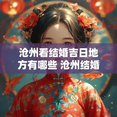 沧州看结婚吉日地方有哪些 沧州结婚登记的地方