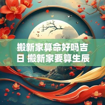 搬新家算命好吗吉日 搬新家要算生辰八字吗