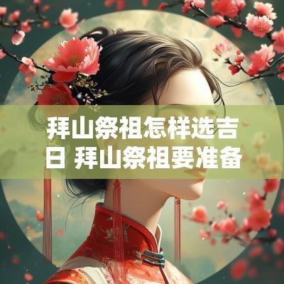 拜山祭祖怎样选吉日 拜山祭祖要准备什么