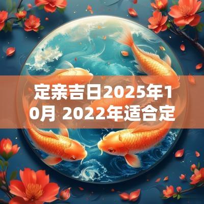 定亲吉日2025年10月 2025年适合定亲的日子