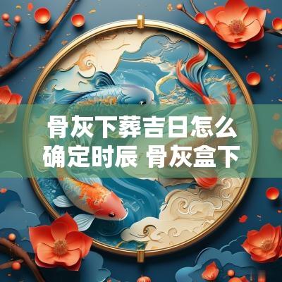 骨灰下葬吉日怎么确定时辰 骨灰盒下葬最佳时辰