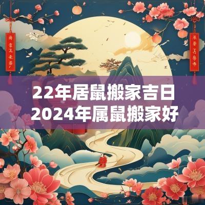 22年居鼠搬家吉日 2025年属鼠搬家好吗