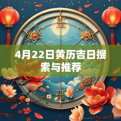 4月22日黄历吉日搜索与推荐