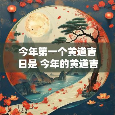今年第一个黄道吉日是 今年的黄道吉日有哪几天