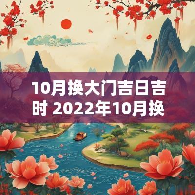 10月换大门吉日吉时 2025年10月换大门吉日吉时