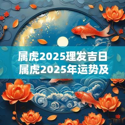 属虎2025理发吉日 属虎2025年运势及运程