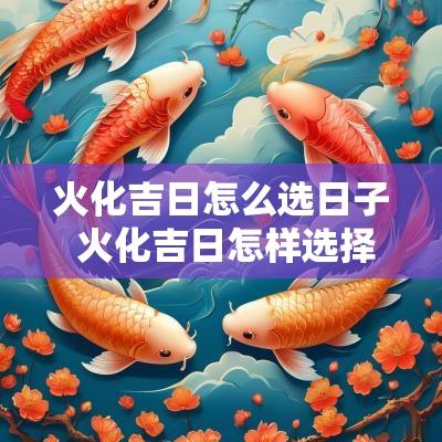 火化吉日怎么选日子 火化吉日怎样选择