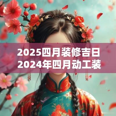 2025四月装修吉日 2025年四月动工装修吉日有哪些