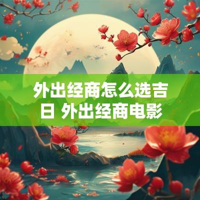 外出经商怎么选吉日 外出经商电影