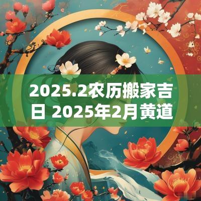 2025.2农历搬家吉日 2025年2月黄道吉日搬家