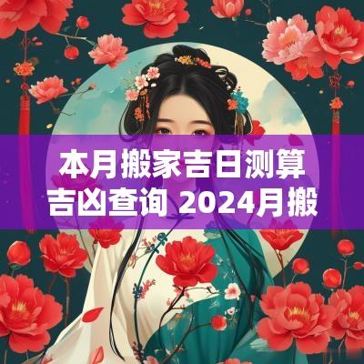 本月搬家吉日测算吉凶查询 2025月搬家吉日查询