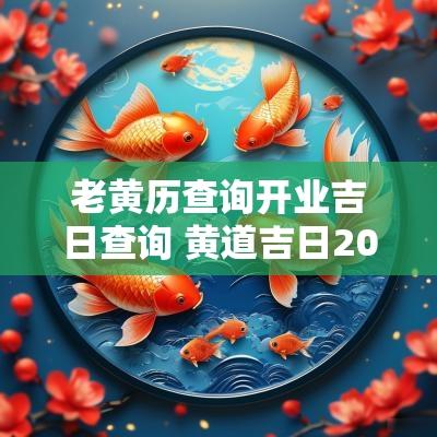 老黄历查询开业吉日查询 黄道吉日2025年老黄历查询