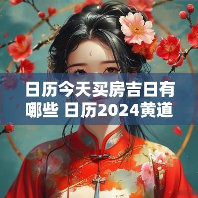 日历今天买房吉日有哪些 日历2025黄道吉日今天