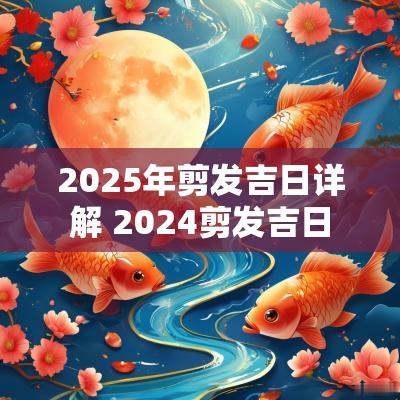2025年剪发吉日详解 2025剪发吉日